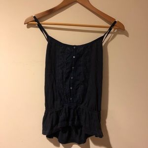 Lace Detailed Strappy Tank